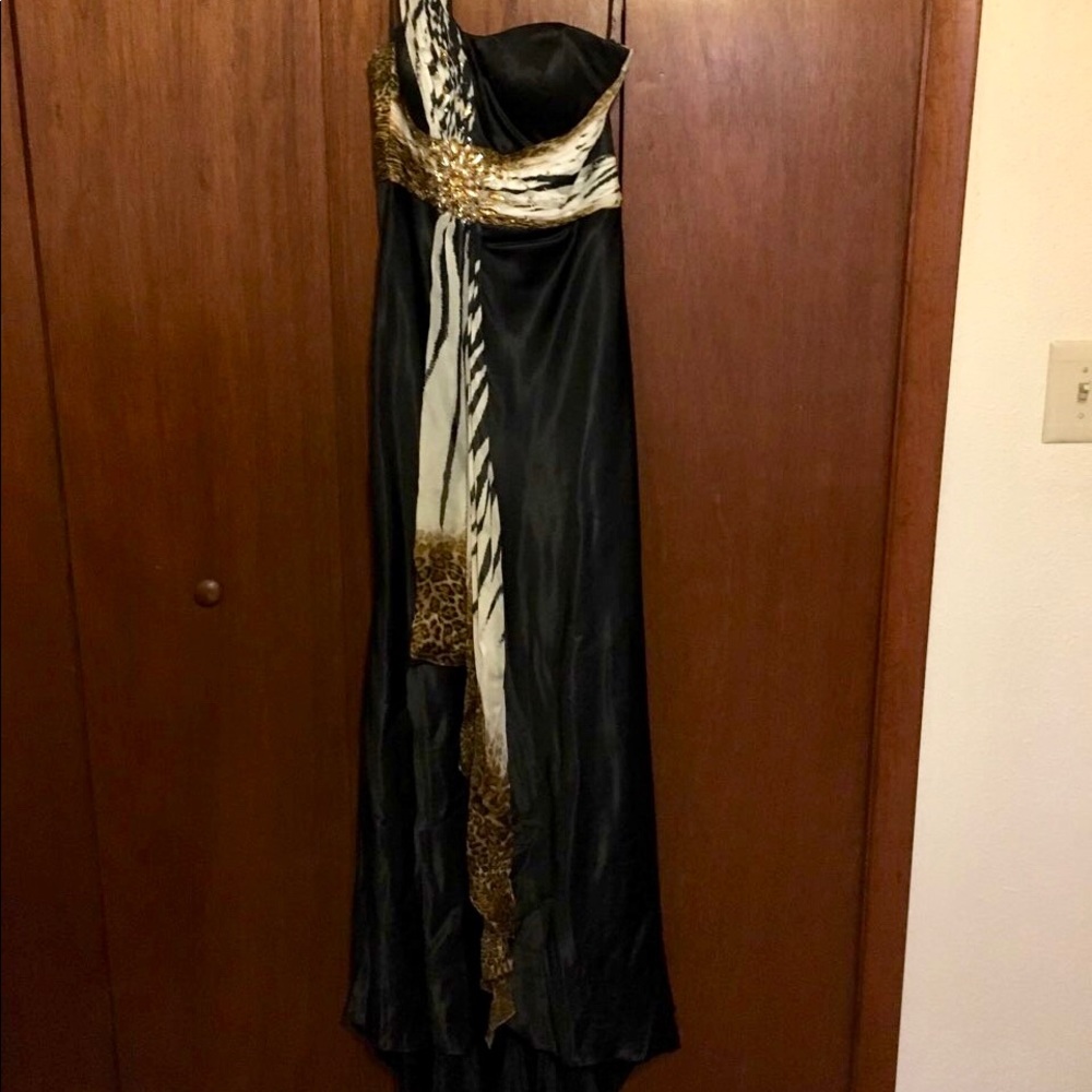 Black gown by Allure